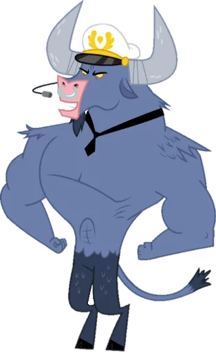 Стикер из набора Iron Will by @MLPNetwork для Телеграм: Статические 💪