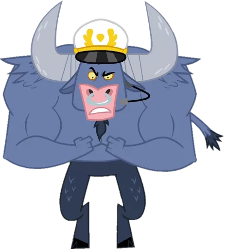 Стикер из набора Iron Will by @MLPNetwork для Телеграм: Статические 💪