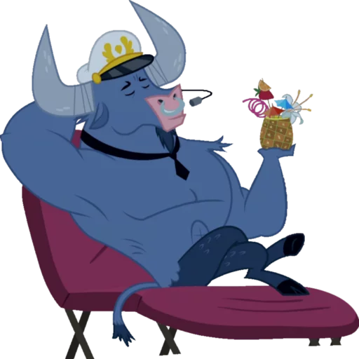 Стикер из набора Iron Will by @MLPNetwork для Телеграм: Статические 💪