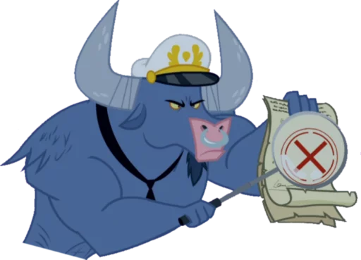 Стикер из набора Iron Will by @MLPNetwork для Телеграм: Статические 💪