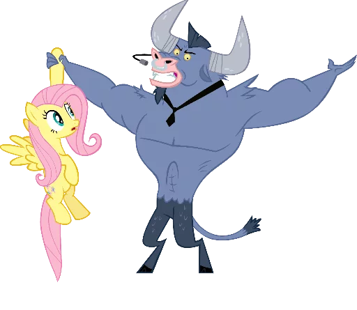 Стикер из набора Iron Will by @MLPNetwork для Телеграм: Статические 💪