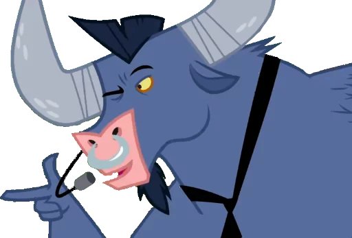 Стикер из набора Iron Will by @MLPNetwork для Телеграм: Статические 💪