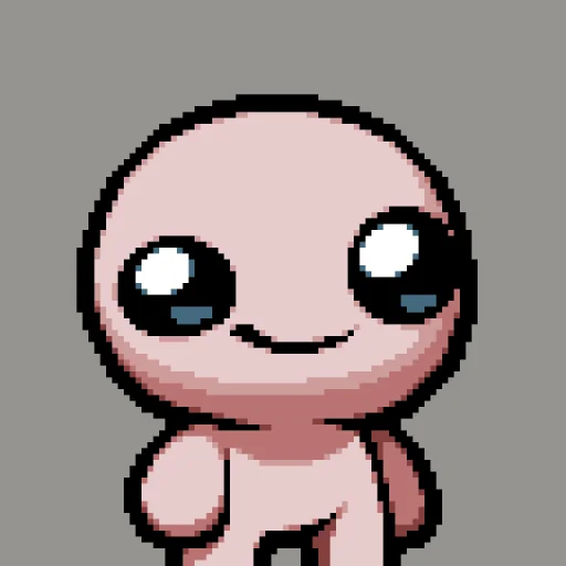 Стикер из набора Isaac is Incredible | @windokistickers для Телеграм: Статические 🙂
