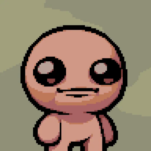 Стикер из набора Isaac is Incredible | @windokistickers для Телеграм: Статические 😶