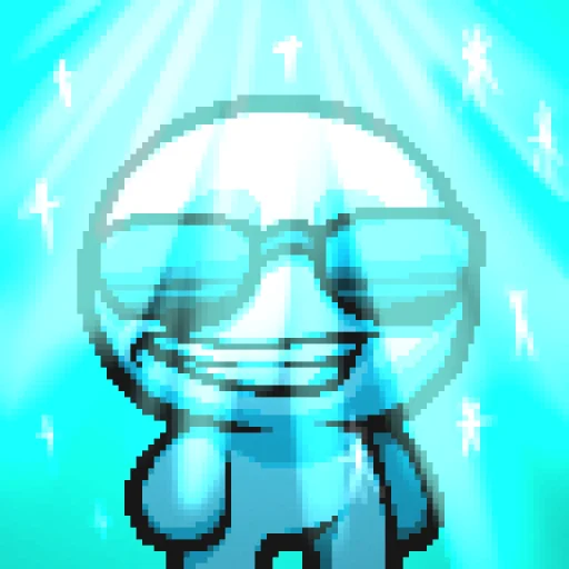 Стикер из набора Isaac is Incredible | @windokistickers для Телеграм: Статические 😎