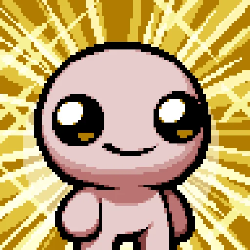 Стикер из набора Isaac is Incredible | @windokistickers для Телеграм: Статические 😊