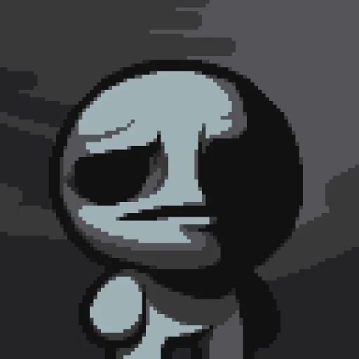 Стикер из набора Isaac is Incredible | @windokistickers для Телеграм: Статические 😞