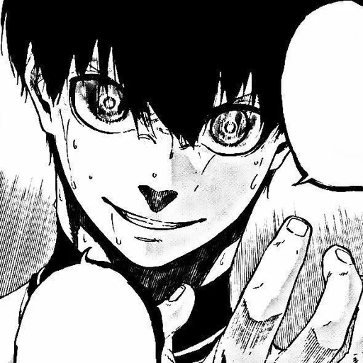 Стикер из набора 凪 誠士郎_x_潔 世 :: @fStikBot для Телеграм: Статические 🌟