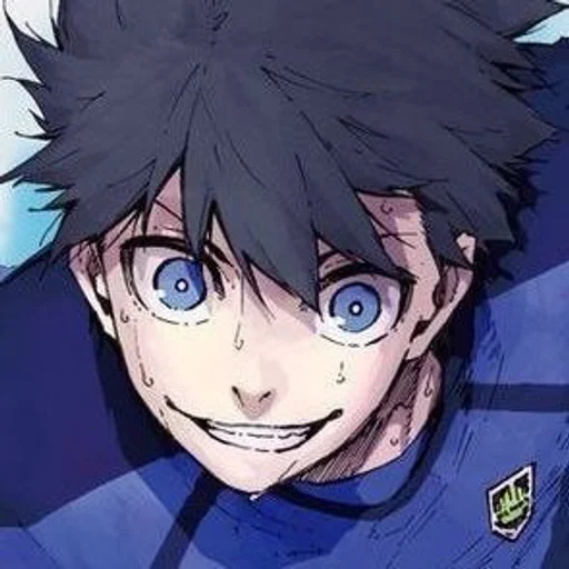 Стикер из набора 凪 誠士郎_x_潔 世 :: @fStikBot для Телеграм: Статические 🌟