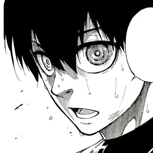 Стикер из набора 凪 誠士郎_x_潔 世 :: @fStikBot для Телеграм: Статические 🌟