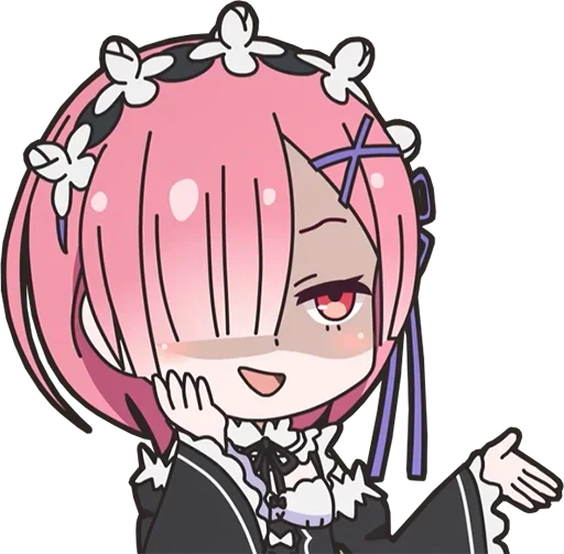 Стикер из набора Isekai Quartet - @Otakuzdream для Телеграм: Статические 😈