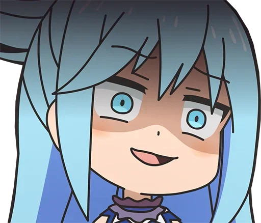 Стикер из набора Isekai Quartet - @Otakuzdream для Телеграм: Статические 😶