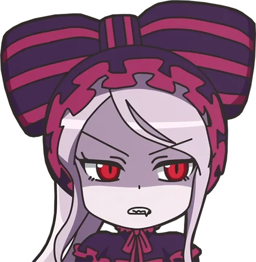 Стикер из набора Isekai Quartet - @Otakuzdream для Телеграм: Статические 😒