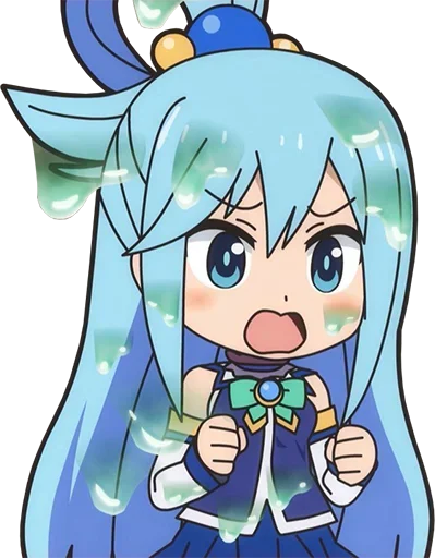 Стикер из набора Isekai Quartet - @Otakuzdream для Телеграм: Статические 😱