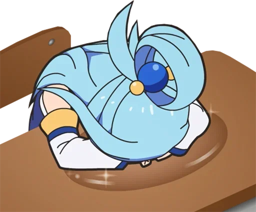 Стикер из набора Isekai Quartet - @Otakuzdream для Телеграм: Статические 🥺