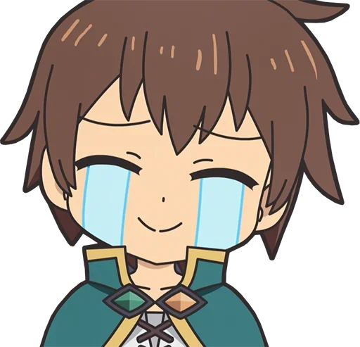 Стикер из набора Isekai Quartet - @Otakuzdream для Телеграм: Статические 😭