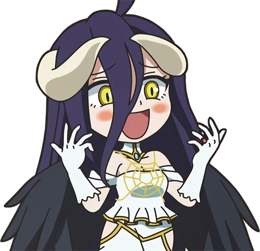 Стикер из набора Isekai Quartet - @Otakuzdream для Телеграм: Статические 😍