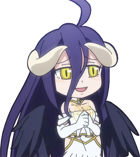 Стикер из набора Isekai Quartet - @Otakuzdream для Телеграм: Статические 😈