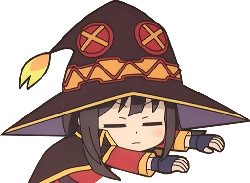 Стикер из набора Isekai Quartet - @Otakuzdream для Телеграм: Статические 😑
