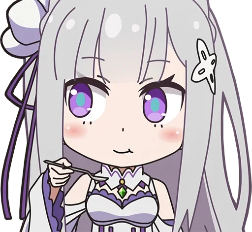Стикер из набора Isekai Quartet - @Otakuzdream для Телеграм: Статические 🤨