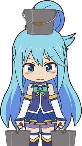 Стикер из набора Isekai Quartet - @Otakuzdream для Телеграм: Статические 😰