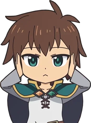 Стикер из набора Isekai Quartet - @Otakuzdream для Телеграм: Статические 🙉