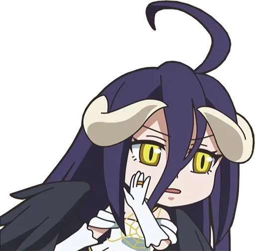 Стикер из набора Isekai Quartet - @Otakuzdream для Телеграм: Статические 🤫