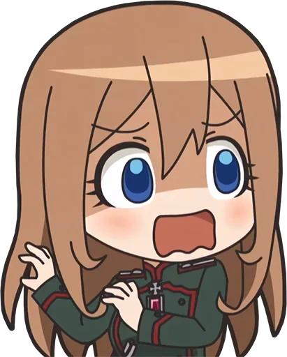 Стикер из набора Isekai Quartet - @Otakuzdream для Телеграм: Статические 😱