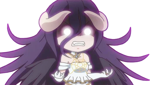 Стикер из набора Isekai Quartet - @Otakuzdream для Телеграм: Статические 👿