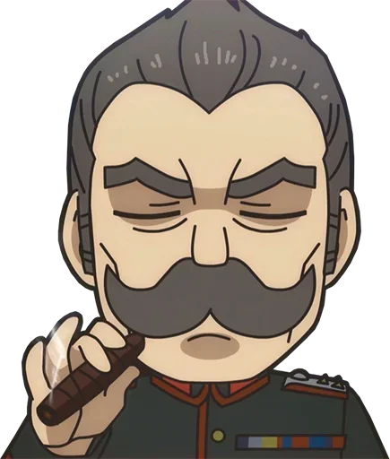 Стикер из набора Isekai Quartet - @Otakuzdream для Телеграм: Статические 😒