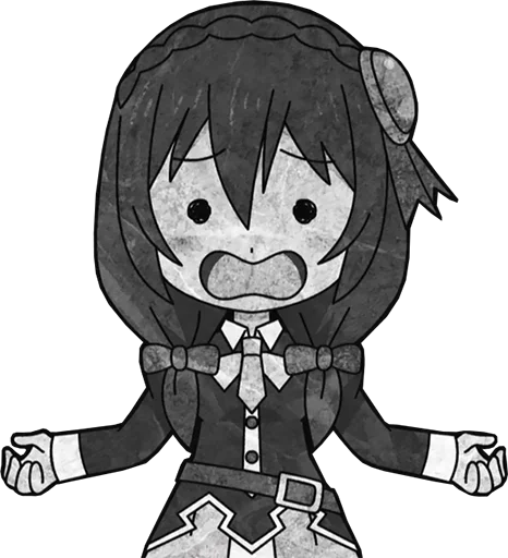 Стикер из набора Isekai Quartet - @Otakuzdream для Телеграм: Статические 🥶