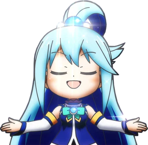 Стикер из набора Isekai Quartet - @Otakuzdream для Телеграм: Статические 😇
