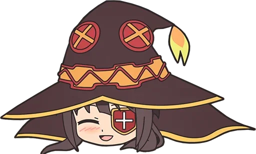 Стикер из набора Isekai Quartet - @Otakuzdream для Телеграм: Статические 😵