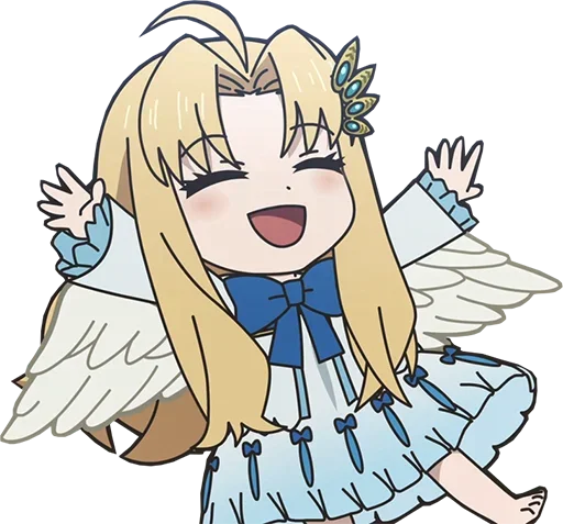 Стикер из набора Isekai Quartet - @Otakuzdream для Телеграм: Статические 🙌
