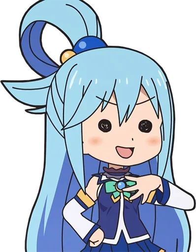 Стикер из набора Isekai Quartet - @Otakuzdream для Телеграм: Статические 😶