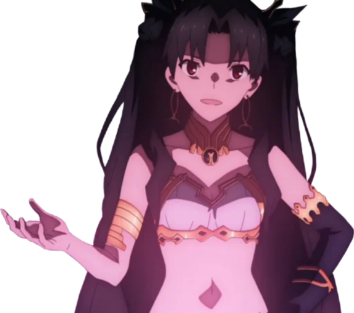 Стикер из набора Ishtar | @Juliuspack для Телеграм: Статические 🤷♀