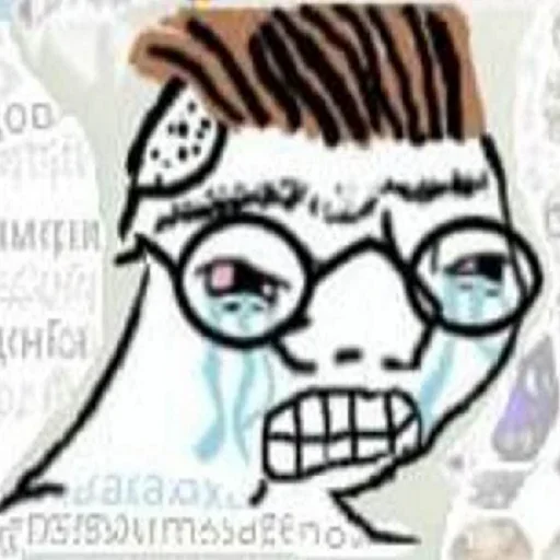 Стикер из набора Distortion @stickersb2b для Телеграм: Статические 😭