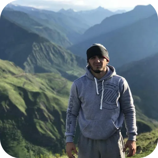 Стикер из набора Islam Makhachev • POOPIW для Телеграм: Статические ⛰
