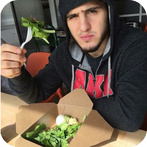 Стикер из набора Islam Makhachev • POOPIW для Телеграм: Статические 🍲