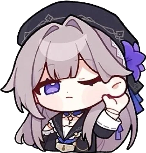 Стикер из набора Honkai:SR by @imweakk :: @fStikBot для Телеграм: Статические 🌟