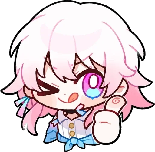 Стикер из набора Honkai:SR by @imweakk :: @fStikBot для Телеграм: Статические 👍