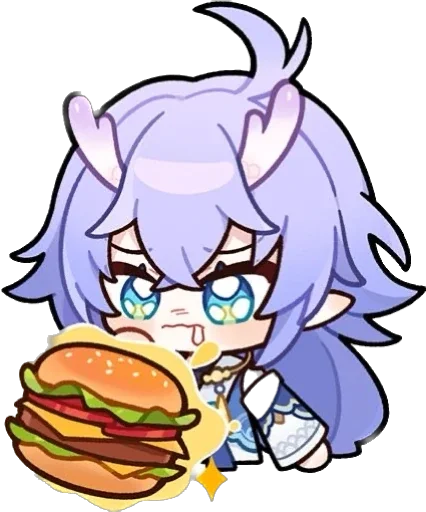 Стикер из набора Honkai:SR by @imweakk :: @fStikBot для Телеграм: Статические 🌟