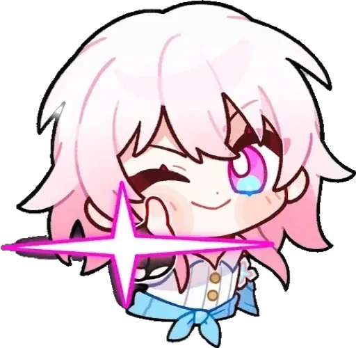 Стикер из набора Honkai:SR by @imweakk :: @fStikBot для Телеграм: Статические 🌟