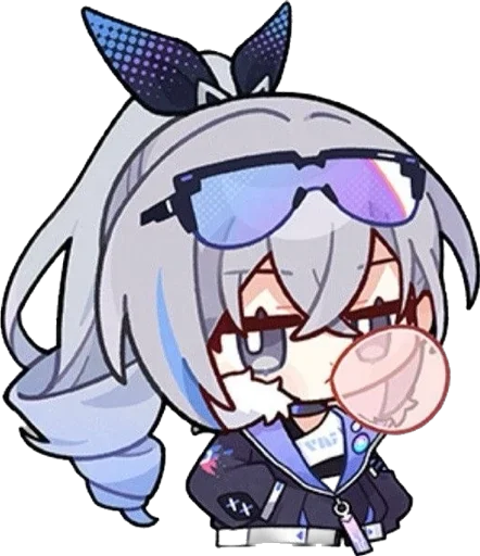 Стикер из набора Honkai:SR by @imweakk :: @fStikBot для Телеграм: Статические 🌟