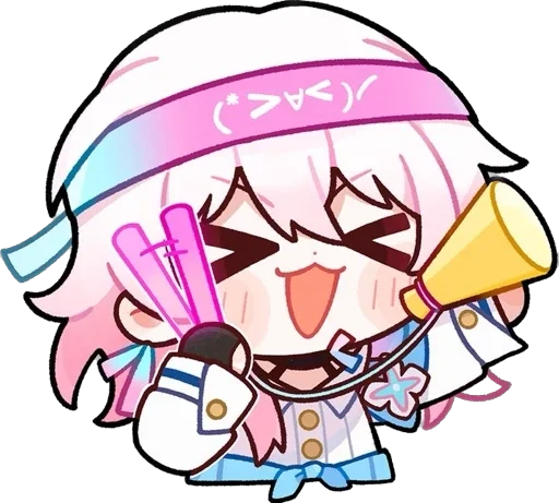 Стикер из набора Honkai:SR by @imweakk :: @fStikBot для Телеграм: Статические 🌟