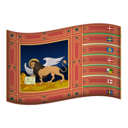 Стикер из набора Области Италии - @Nonheraldry для Телеграм: Статические 🏳