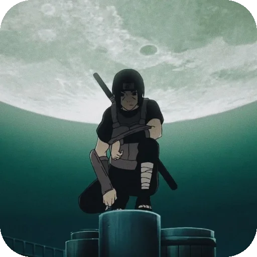 Стикер из набора Itachi Uchiha • @Earth928B для Телеграм: Статические 🪑