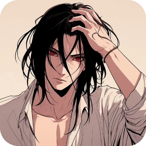 Стикер из набора Itachi Uchiha • @Earth928B для Телеграм: Статические 💇
