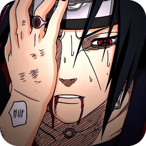 Стикер из набора Itachi Uchiha • @Earth928B для Телеграм: Статические 👄