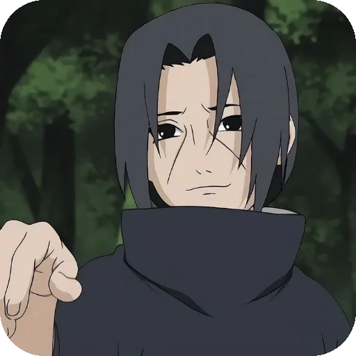 Стикер из набора Itachi Uchiha • @Earth928B для Телеграм: Статические 👄